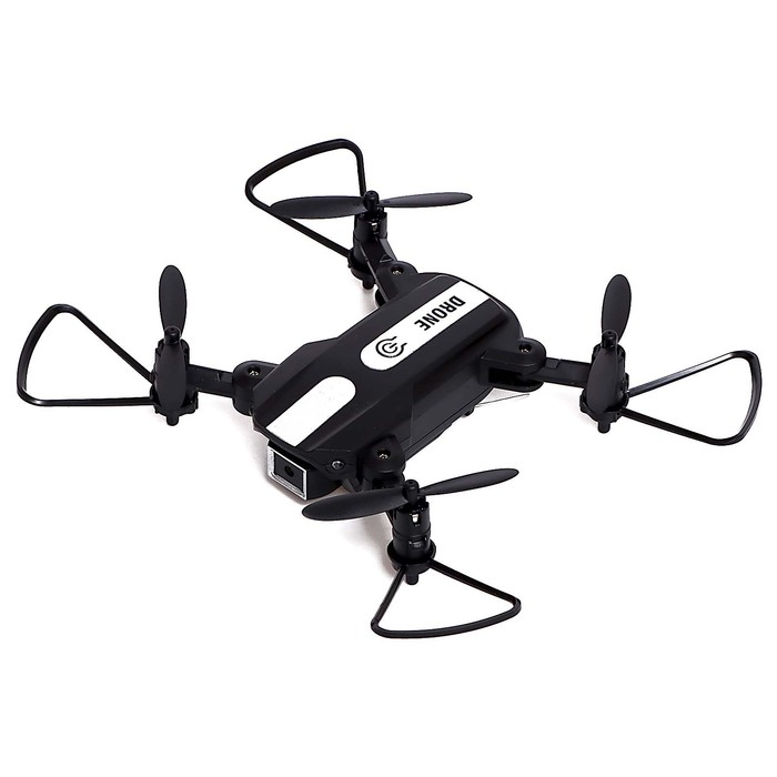 Квадрокоптер FLASH DRONE, камера 480P, Wi-Fi, с сумкой, цвет чёрный - фото 1906175700