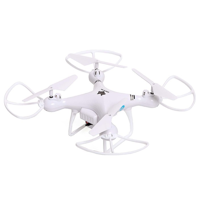 Квадрокоптер WHITE DRONE, камера 2.0 МП, Wi-Fi, цвет белый - фото 1906175736