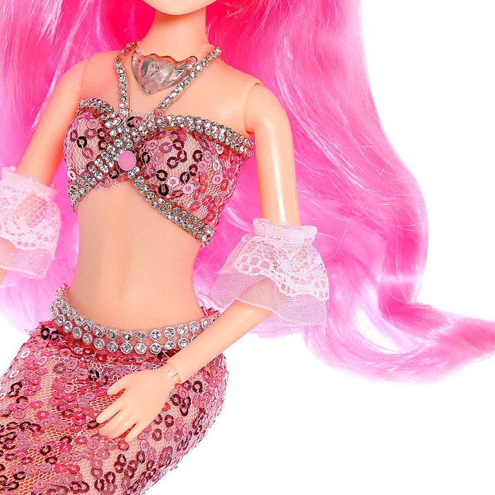 Музыкальная кукла «Волшебная русалка», звук, свет 60218