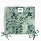 Сидушка Доляна «Лесная прохлада» 42×42 см, 50% хлопок, 50% п/э, рогожка 158 г/м² - Фото 5