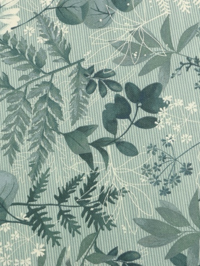 Шторы для кухни «Доляна. Лесная прохлада», 146×180 см - 2 шт., подхваты - 2 шт.