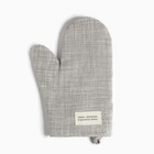 Варежка - прихватка «Доляна. Душевная кухня», 20×28 см, 50% хлопок, 50% п/э, рогожка 158 г/м² - Фото 2