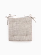 Подушка на стул «Доляна. Душевная кухня», 42×42 см, серая - Фото 4