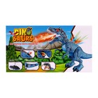 Дракон Dragon, эффект дыма, откладывает яйца, с проектором цвет зелёный - фото 24398661