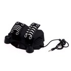 Машина радиоуправляемая RACE, 1:16, педали и руль, работает от батареек, цвет синий - фото 24455889