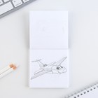 Подарочный набор: блокнот-раскраска и восковые мелки «Юному герою» - Фото 3