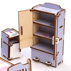 Кукольная мебель «Спальня» - Фото 6