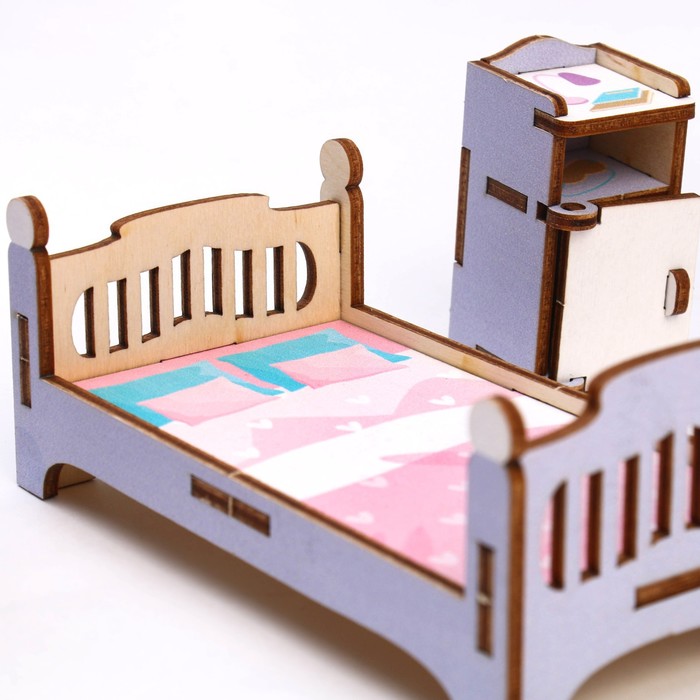 Кукольная мебель «‎Спальня»‎ - фото 1911875700