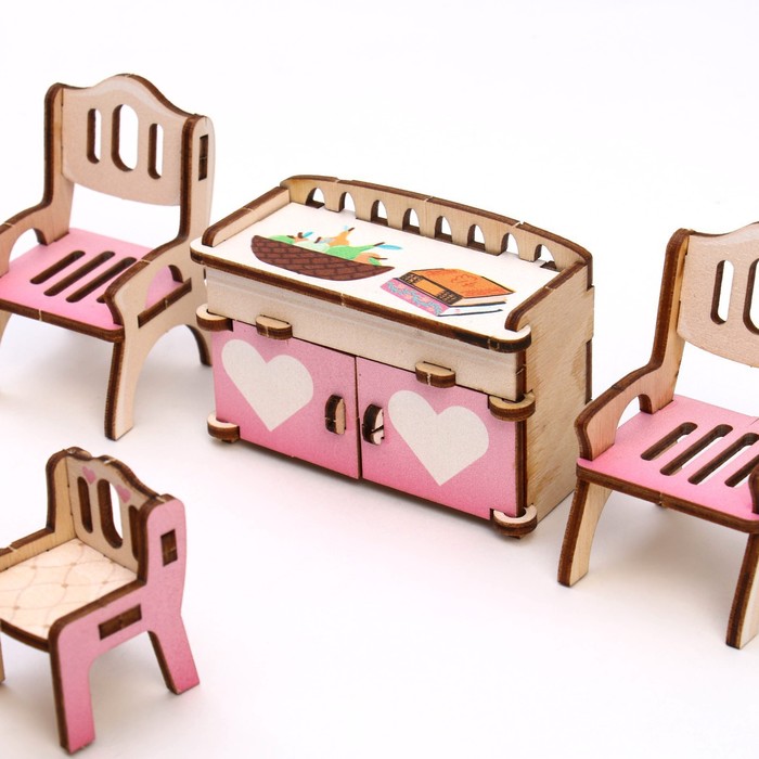 Кукольная мебель «‎Гостиная»‎ - фото 1911875714