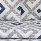 Постельное бельё 2 сп Экономь и Я "Тетрис" 173х215см, 175х214см, 50х70см-2шт, 60г/м2, микрофибра - фото 24628908