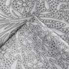 Постельное бельё 2 сп Экономь и Я "Морозный узор" 173х215 см, 175х214 см, 50х70 см-2 шт, 60 г/м2, микрофибра - фото 24712599