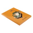 Записная книжка А5, 80 листов в линию "Лягушка в душе", твердая обложка, глянцевая ламинация, блок офсет 65г/м2 9468069 - фото 16539359