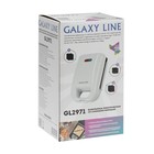 Электровафельница Galaxy GL 2971, 750 Вт, венские вафли, антипригарное покрытие, белая - Фото 10