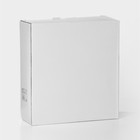 Менажница «Голд», 19.5×19.5 см, на бамбуковой подставке, с крышками, стекло, прозрачная - Фото 9