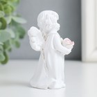 Сувенир полистоун "Малышка-ангелок" белоснежный МИКС 4,5х3,5х8 см - Фото 4