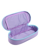 Пенал - футляр Calligrata, 85×210×50 мм, с откидной планкой, мягкий, текстильный, мятный/светло-сиреневый - Фото 6