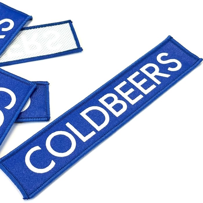 Нашивка Coldbeers, размер 16.5x3 см - Фото 1