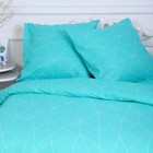 Постельное бельё 2сп Линеар, цвет мятный, 175х210см, 175х210см, 70х70см 2шт, бязь, 120г/м, хлопок 100% - фото 22484245 Постельное бельё 2сп Линеар, цвет мятный, 175х210см, 175х210см, 70х70см 2шт, бязь, 120г/м, хлопок 100% - фото 22484245