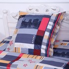 Постельное бельё 1,5сп Ночной город бордовый, 150х210см, 150х210см, 70х70 см, бязь, 120 г/м, 100% хлопок 9460434 - фото 13408420