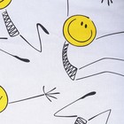 Постельное бельё 1,5сп Смайлы, 150х210см, 150х210см, 70х70 см, бязь, 120 г/м, хлопок 100% - фото 22484273