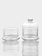 Ёмкости сервировочные Patisserie, 210 мл, с крышкой, набор 2 шт., стекло, прозрачные - Фото 3