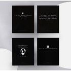 Набор предметных тетрадей Calligrata «На Чёрном», 10 предметов, 48 листов, со справочным материалом, обложка из мелованного картона - Фото 6