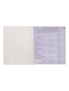 Предметная тетрадь по геометрии Calligrata. MonoTone, 36 листов, в клетку, со справочным материалом, обложка из мелованной бумаги - Фото 6