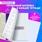 Набор предметных тетрадей Calligrata. MonoTone, 10 предметов, 36 листов, со справочным материалом, серые листы, обложка из мелованной бумаги - Фото 2