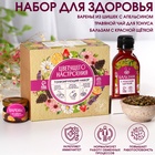 Набор «Цветущего настроение»: чай травяной 20 г, бальзам с красной щёткой 100 мл., варенье из шишек и апельсина 30 г - Фото 2