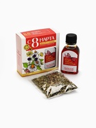 Подарочный набор «С 8 Марта»: чай травяной 20 г, бальзам травяной 100 мл. - Фото 2