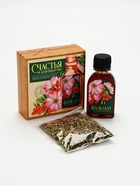 Подарочный набор «Счастья и благополучия»: чай травяной 20 г, бальзам с шиповником и облепихой 100 мл. - Фото 2