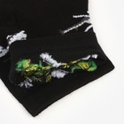 Носки мужские, цвет чёрный/вертолеты, размер 42-43 - фото 50972010