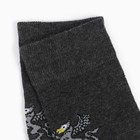 Набор носков мужских (2 пары), цвет чёрный/серый, размер 42-43 - фото 51083077