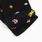 Носки женские, цвет чёрный/космос, размер 38-40 - фото 42008263