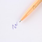 Ручка металл шариковая «С 8 марта», синяя паста, 1.0 мм - Фото 2