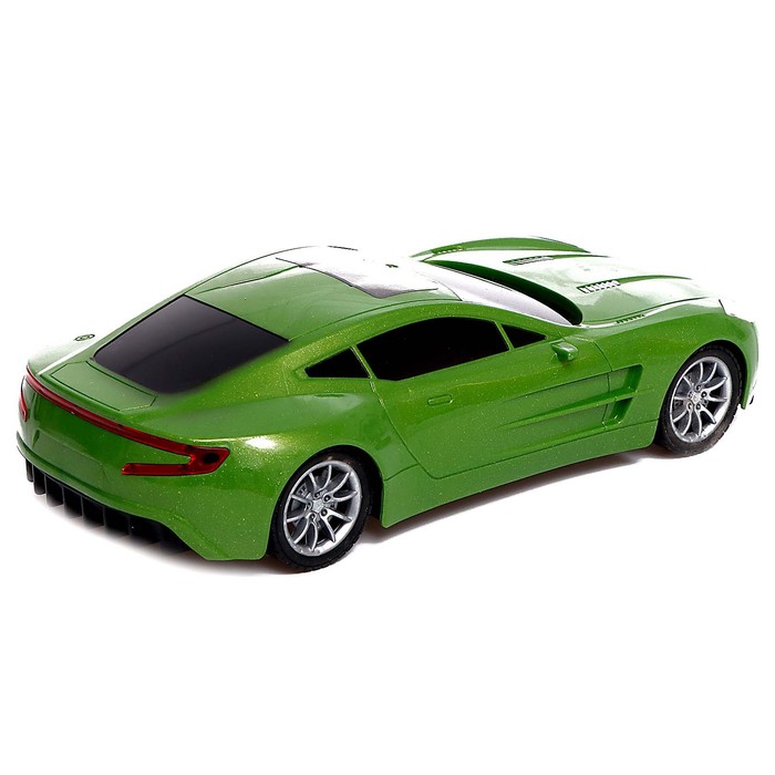 Машина инерционная «Спорт Кар», 1:16, цвет зелёный - фото 1878142364