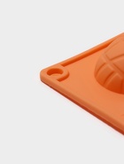 Форма для выпечки Доляна «Пасха. Шоколадное яйцо», силикон, 9 ячеек, 28×16×2 см, оранжевая - Фото 7