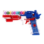 Пистолет «Техно», с шестеренками, стреляет мягкими пулями, свет, звук - Фото 2