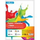 Бумага цветная А4, Calligrata, 150 листов, 15 цветов, пастель, интенсив, неон, 80 г/м², МИКС - Фото 1