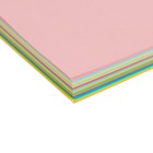 Бумага цветная А4, Calligrata, 150 листов, 15 цветов, пастель, интенсив, неон, 80 г/м², МИКС - Фото 4