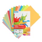 Бумага цветная А4, Calligrata, 150 листов, 15 цветов, пастель, интенсив, неон, 80 г/м², МИКС - Фото 2