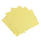 бумага цветная А4 50л Calligrata Умеренный интенсив Желтый 80г/м2 - Фото 3