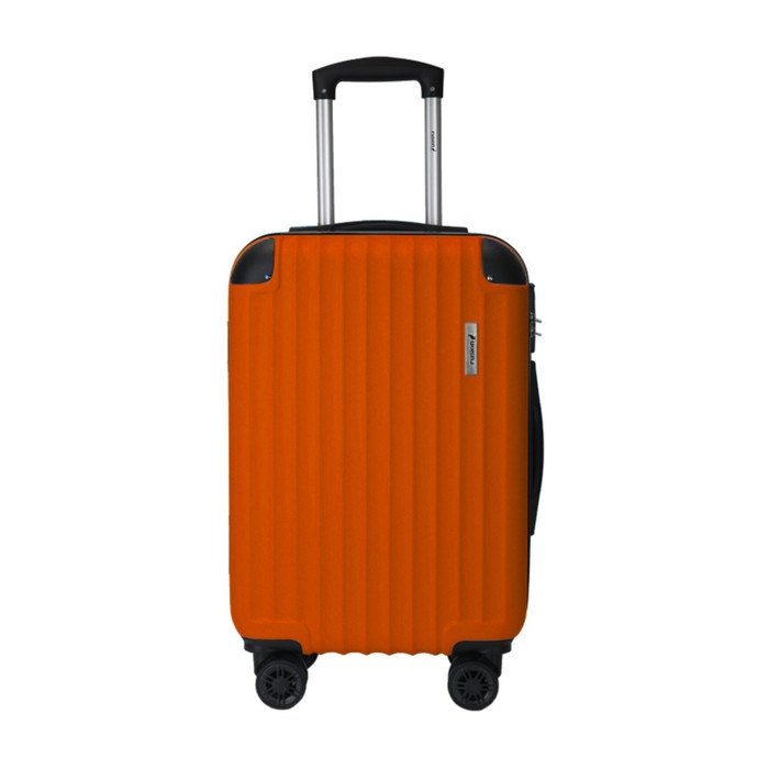 Чемодан Fusion FTS-1001-M, пластик, 67х44 см, 60 л, цвет оранжевый