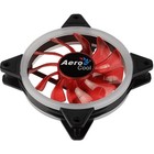 Вентилятор Aerocool Rev Red, 120x120 мм, 3-pin, 15dB, 153 гр, LED, Ret - фото 51308466