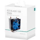 Кулер Deepcool ICE BLADE 100 PWM 1700 Soc-AM4/1151/1200/1700, 4-pin, 15-29dB, Al+Cu, 100W - Фото 5