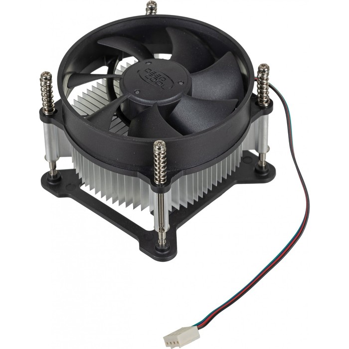 Кулер Deepcool CK-11508 PWM, Soc-1151/1200, 4-pin, 17-30dB, Al, 65W, 245 гр, Ret - фото 51308510