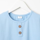 Комплект для мальчика (футболка, шорты) MINAKU цвет св-голубой/серый, рост 98 - Фото 7