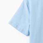 Комплект для мальчика (футболка, шорты) MINAKU цвет св-голубой/серый, рост 98 - Фото 8