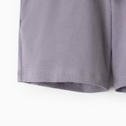 Комплект для мальчика (футболка, шорты) MINAKU, светло-голубой/серый, рост 110 см - Фото 11