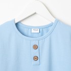Комплект для мальчика (футболка, шорты) MINAKU цвет св-голубой/серый, рост 128 - Фото 7